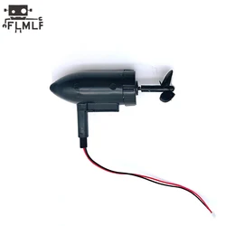 Rc Boat 12V Underwater Thruster Motor Engine 10cm or 13cm Waterproof Propulsor 3-blade Propeller for RC Fishing Bait Boat Parts