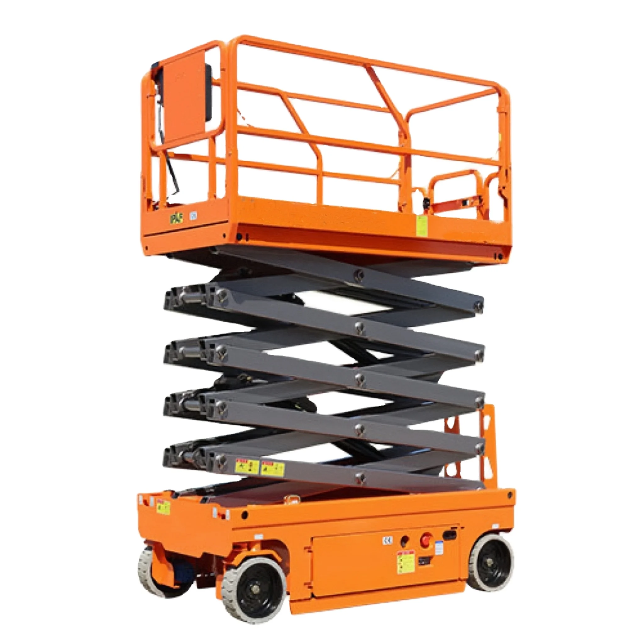 4-18m Rough Terrain Self Propelled Track Scissor Lift Mobile Hydraulic Electric Lifting Scaffold Work Platform ATV