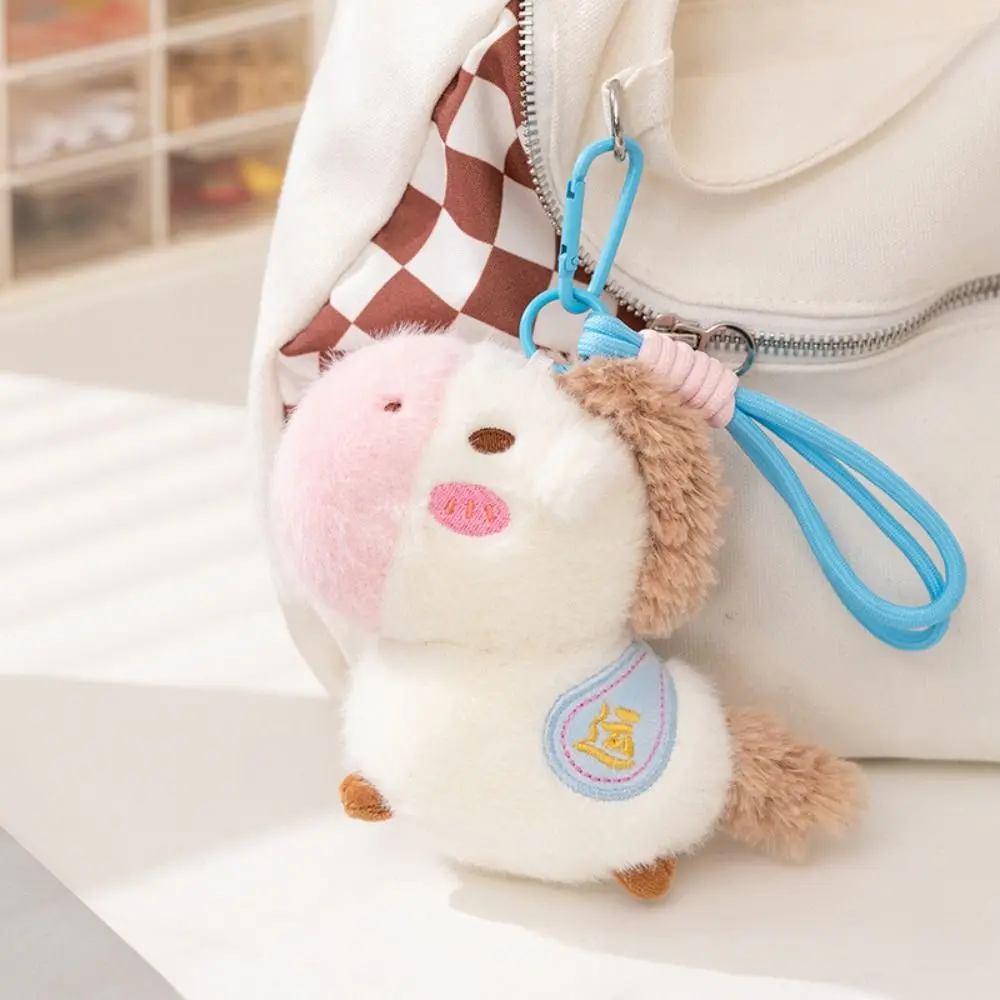 Cartoon Horse Stuffed Keychain Stuffed Keyring Colourful Horse Pendant Cute Soft Simulation Horse Keychain Children