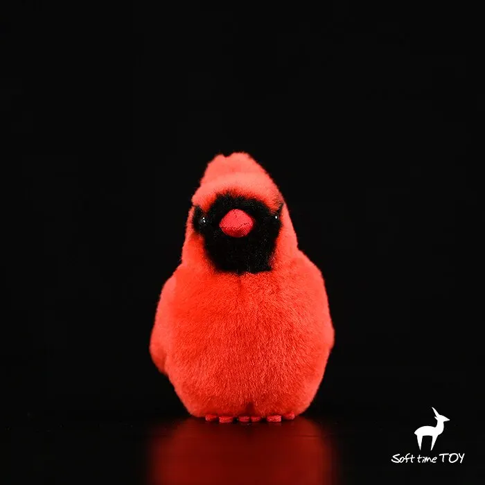 North American Cardinal, Simulated Cardinal Bird Pendant Knickknack,nicknack,Small Ornaments and Miniature Models