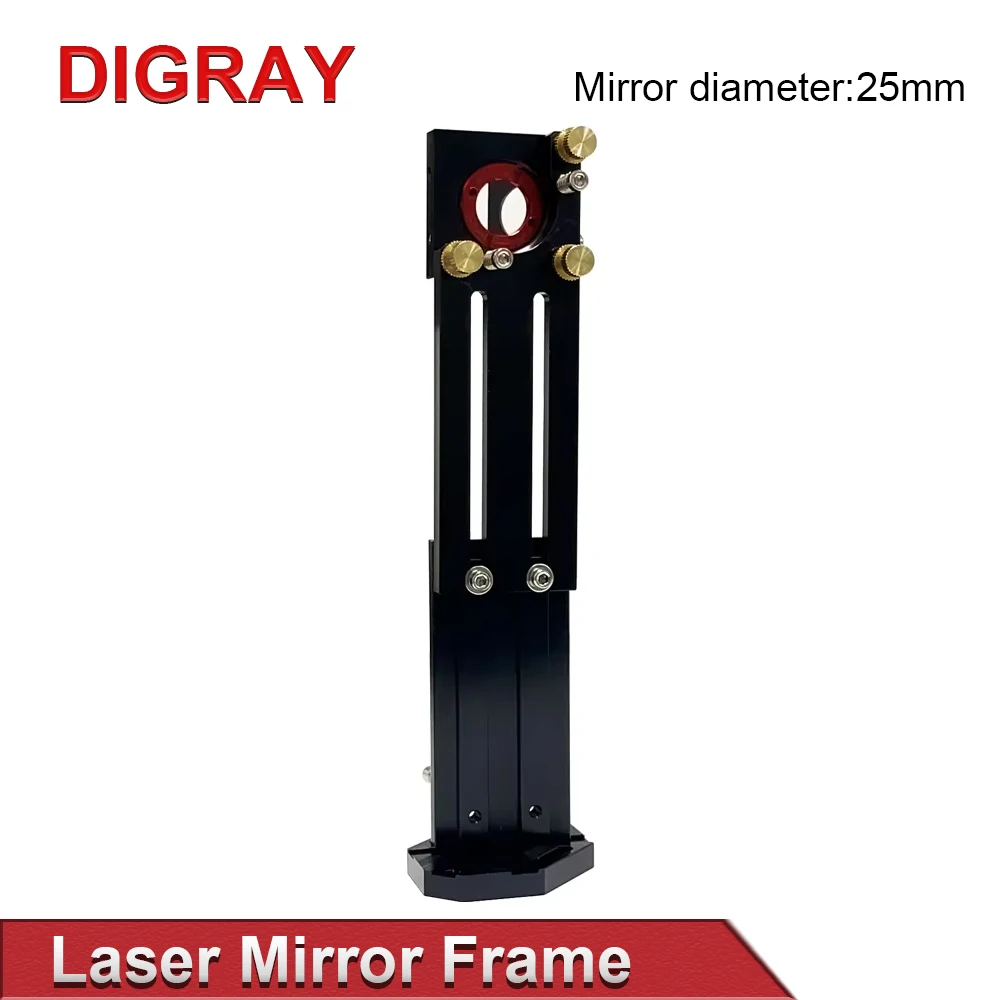 

DIGRAY CO2 First Reflector 25mm Mounting Bracket All-in-One Bracket for Laser Engraving and Cutting Machine