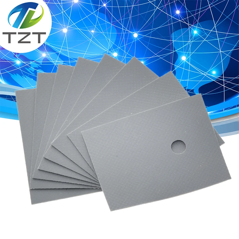 100pcs Large TO-3P TO-247 silicone sheet insulation pads silicone insulation film