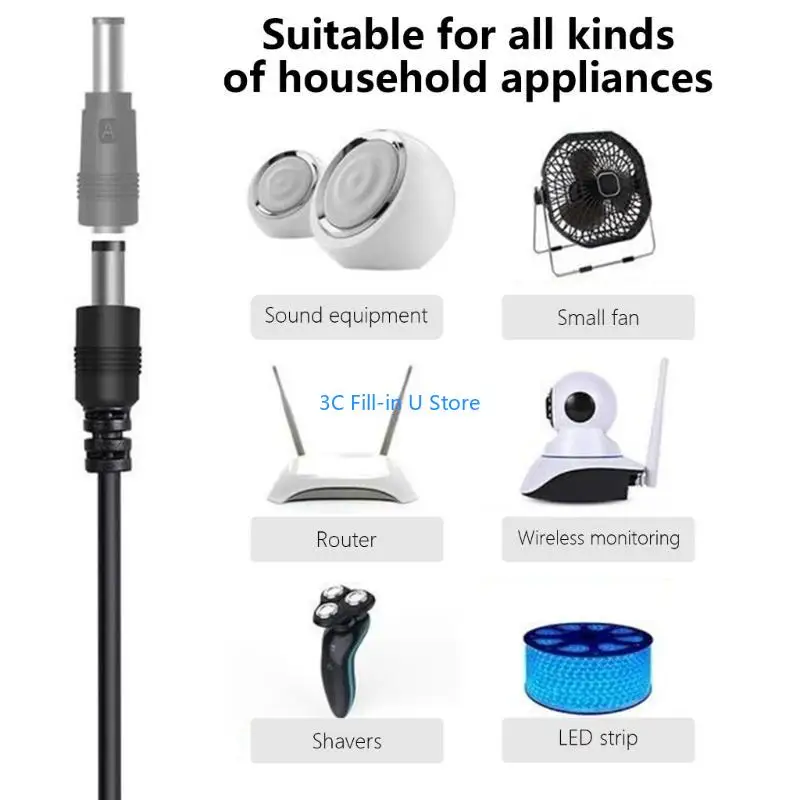 G8TA Universal Notebook Laptops Charging Adapters Power Converters 8 Connectors Tips