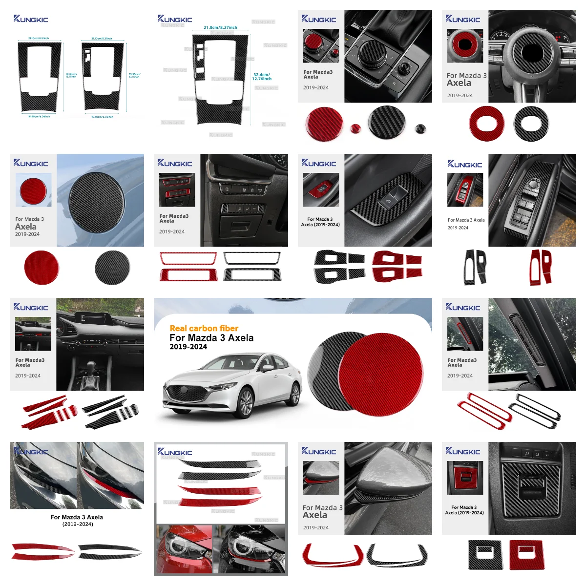 For Mazda 3 BP 2019 2020 2021 2022 2023 2024 2025 2026 Mazda3 Axela Kit Available Sticker Trim Accessories