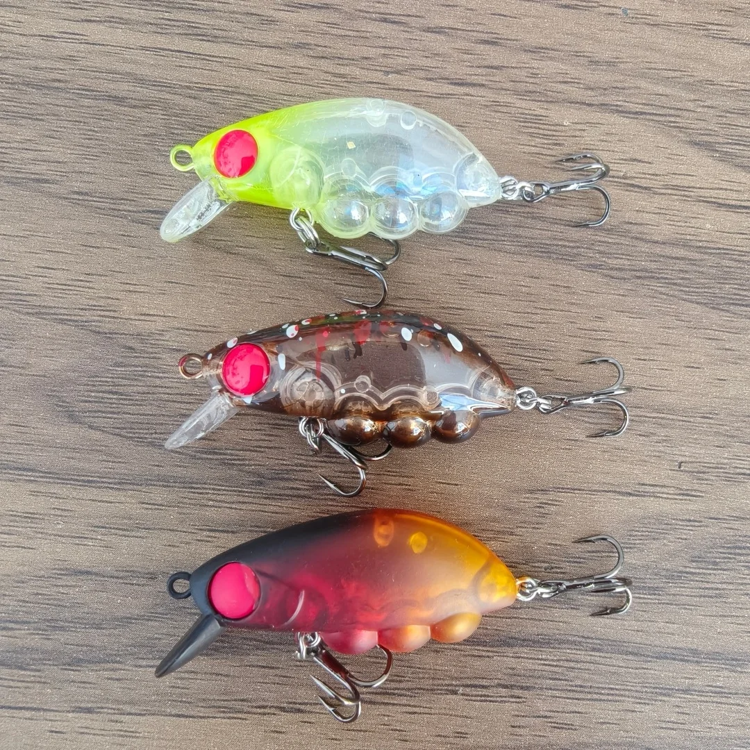 swolfy-4個入り-40mm34g-ミニシンキングミノー-ルアー-ジャークベイト-人工餌-ウォブラー-トラウト、バス、コイ釣り用