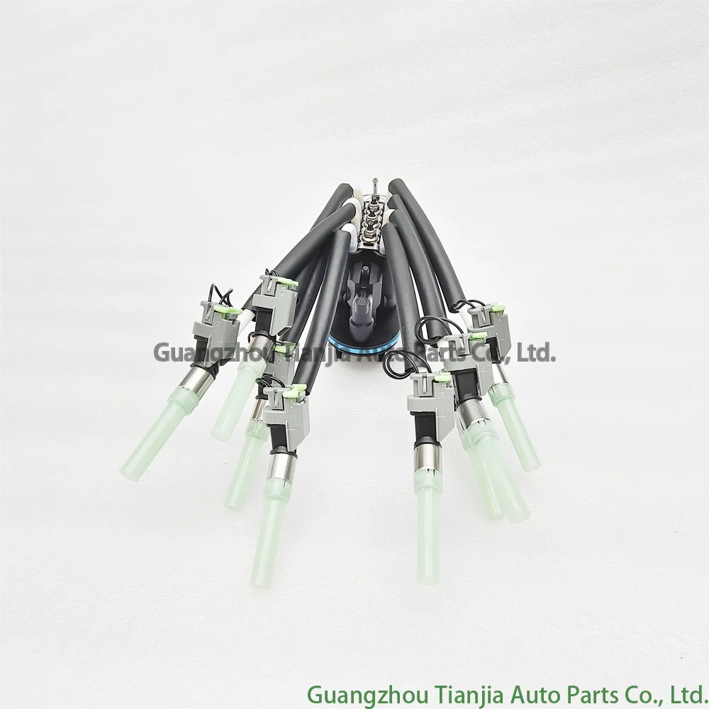 8-Cylinder Fuel Spider Injector With Bracket FJ504 2173029 89060440 93441235 For 5.0L 5.7L V8