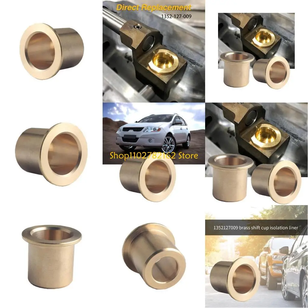 

547B Wear Resistant Brass Gear Shifter Cup Bushing for T56 Improved Performances Reliable Transmission Operation 1352127009
