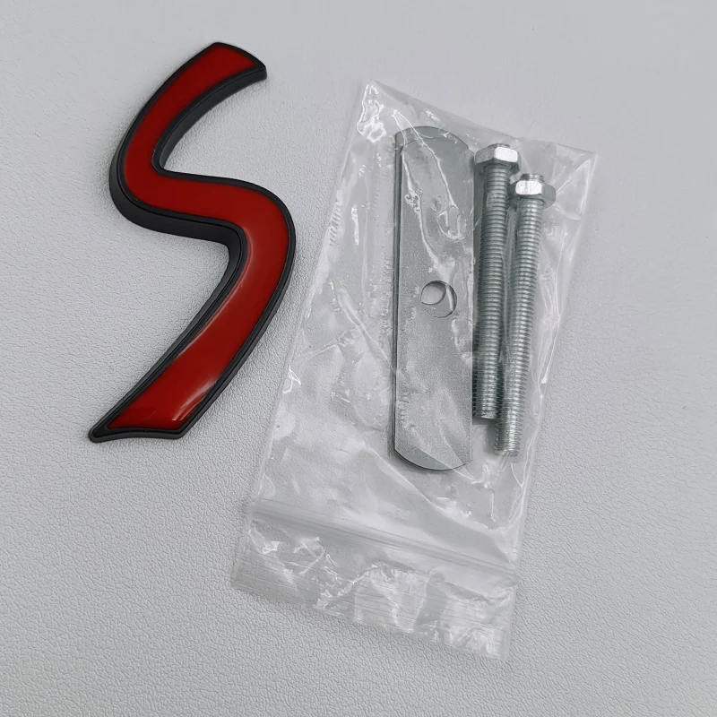 Picture 3: 3D Metal Cooper S Grille Logo Car Sticker