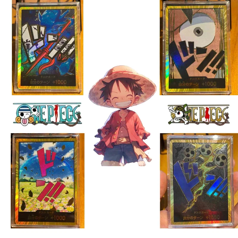 

Japanese The Best OPCG PRB01 Queen GOLD SUPER PARALLEL FOIL NM Refraction Flash 30Pcs/set Collection Cards Cartoon Anime Gifts