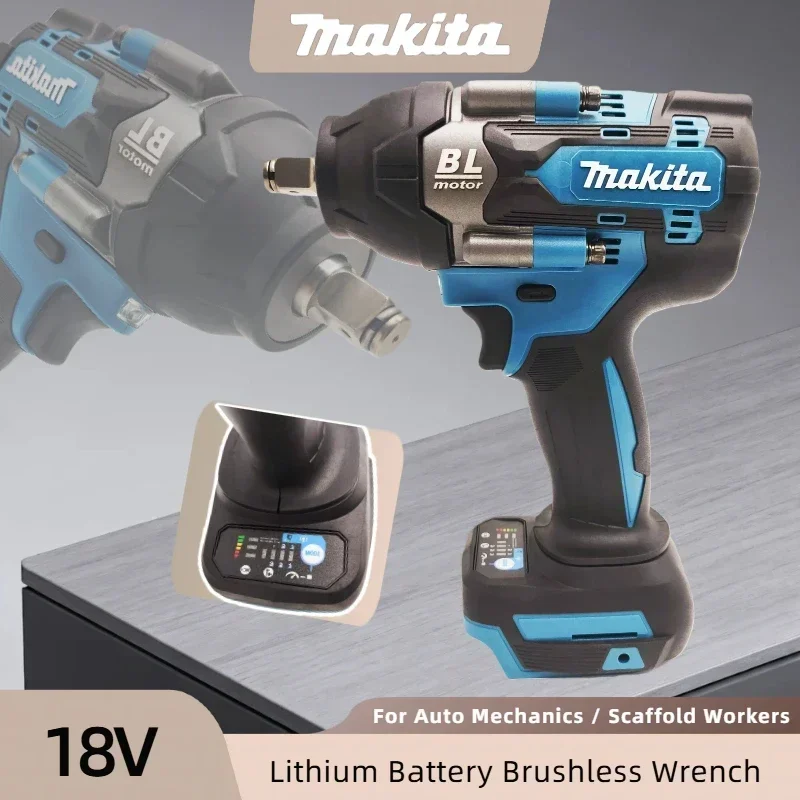 Makita Original  DTW700 Cordless Brushless Impact Wrench, Professional Multipurpose Fastening Power Tool, Bare Unit Only
