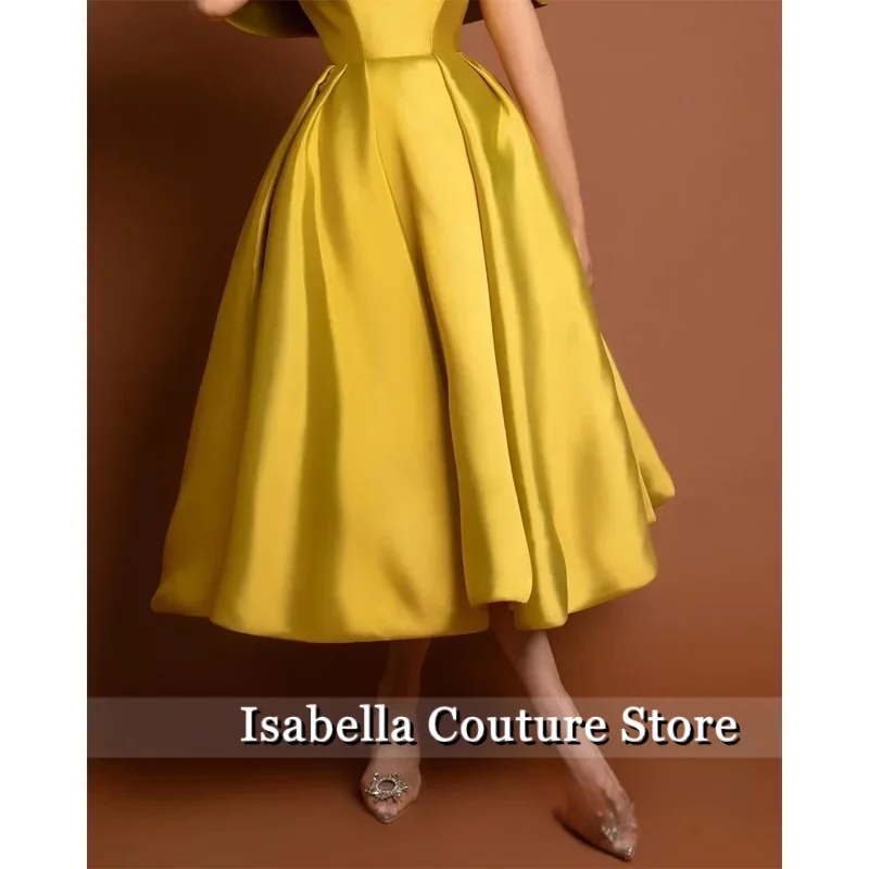 Customized Retro Unique Design A-line Skirt With Ruffled Shoulders And Beaded  Luxury Dress, Showcasing Aristocrati