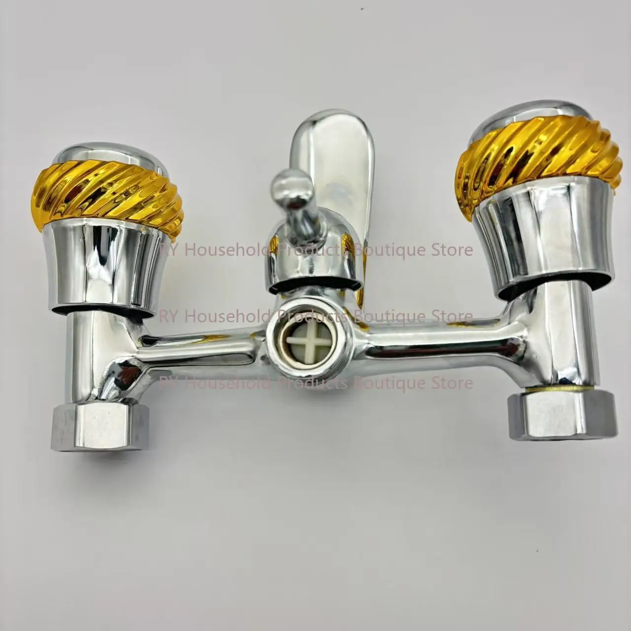 Middle East and Africa Wall Seven-way Double-opening Hot and Cold Shower Shower Concealed Faucet