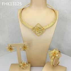 Yuminglai Brazilian Jewelry Sets High Quality Handmade Jewelry  for Women FHK13125