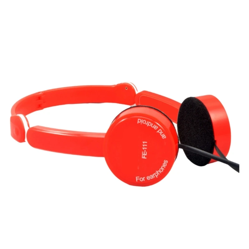 Kinder-Kopfhörer, faltbar, Stereo, 3,5 mm, kabelgebundenes On-Ear-Headset für Jungen/Mädchen/Laptop