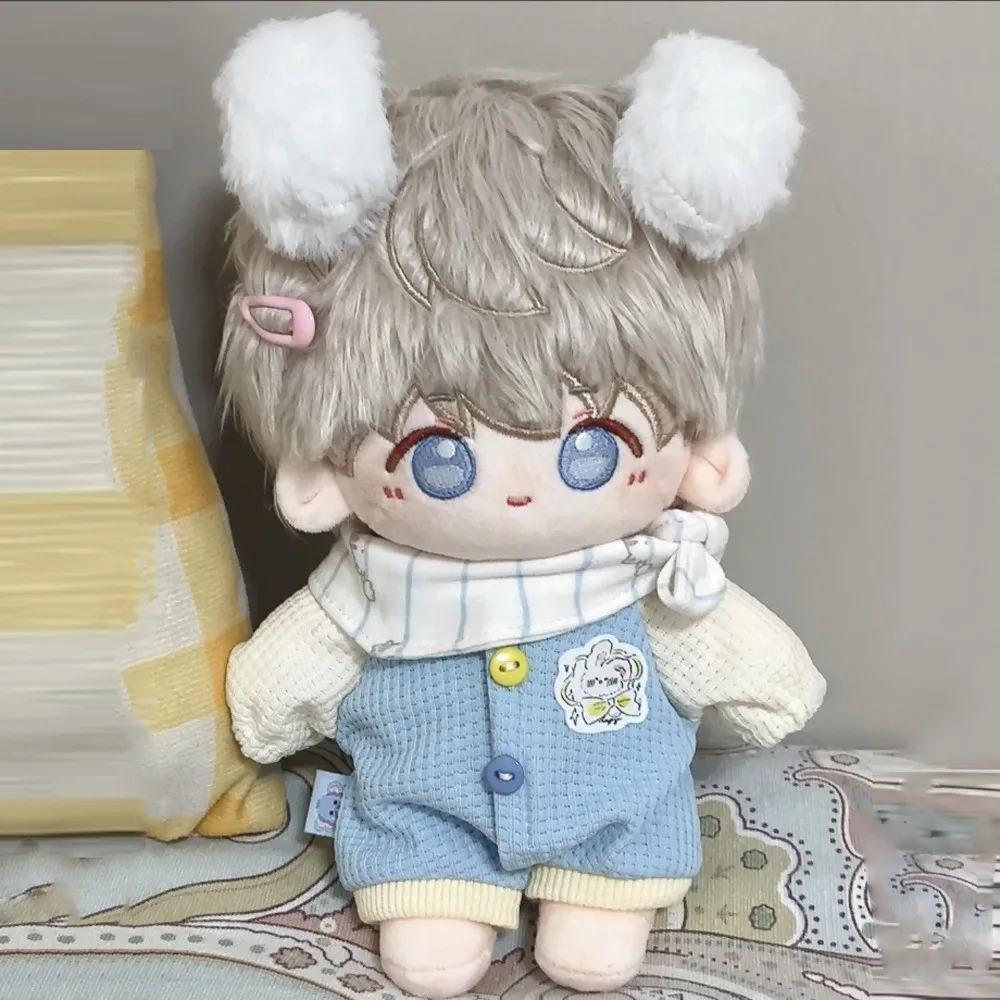 

Комбинезон 20 см, хлопковая кукольная одежда, нагрудник с рисунком кролика, милая кукольная одежда, милая хлопковая кукольная одежда с героями мультфильмов, детский подарок