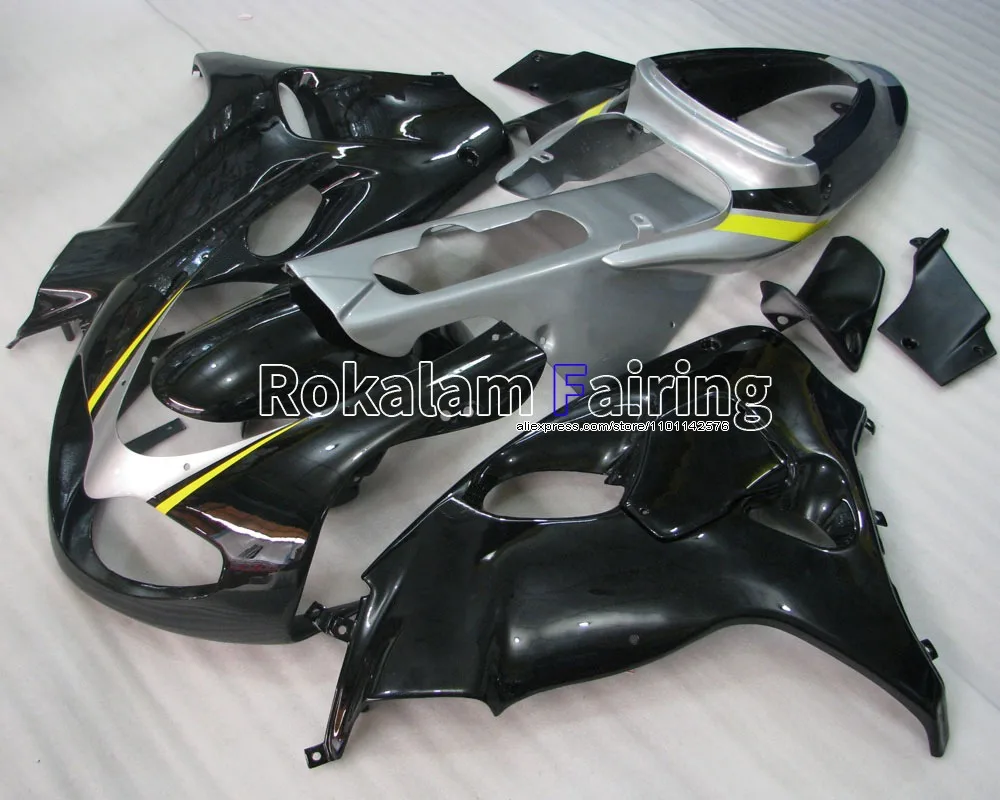 

For Suzuki TL1000R Body Kit 1998-2003 TL1000 R TL 1000R Black Silver Aftermarket Motorbike Fairing (Injection molding)