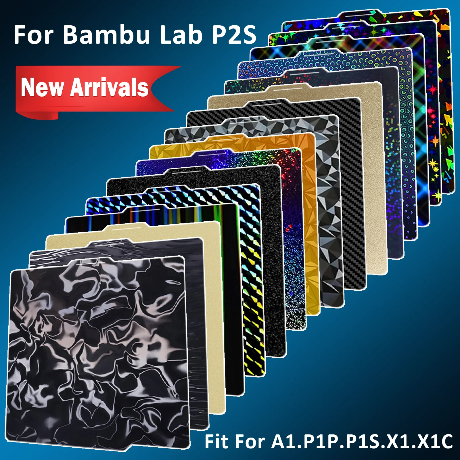 �y�Z�[�����zBambu Lab P2S�p�r���h�v���[�g PEI�e�N�X�`��PET�X���[�X�X�v�����O�X�`�[���V�[�g Bambulab P2S A1 P1 X1�z�b�g�x�b�h3D�v�����^�[�A�N�Z�T���[