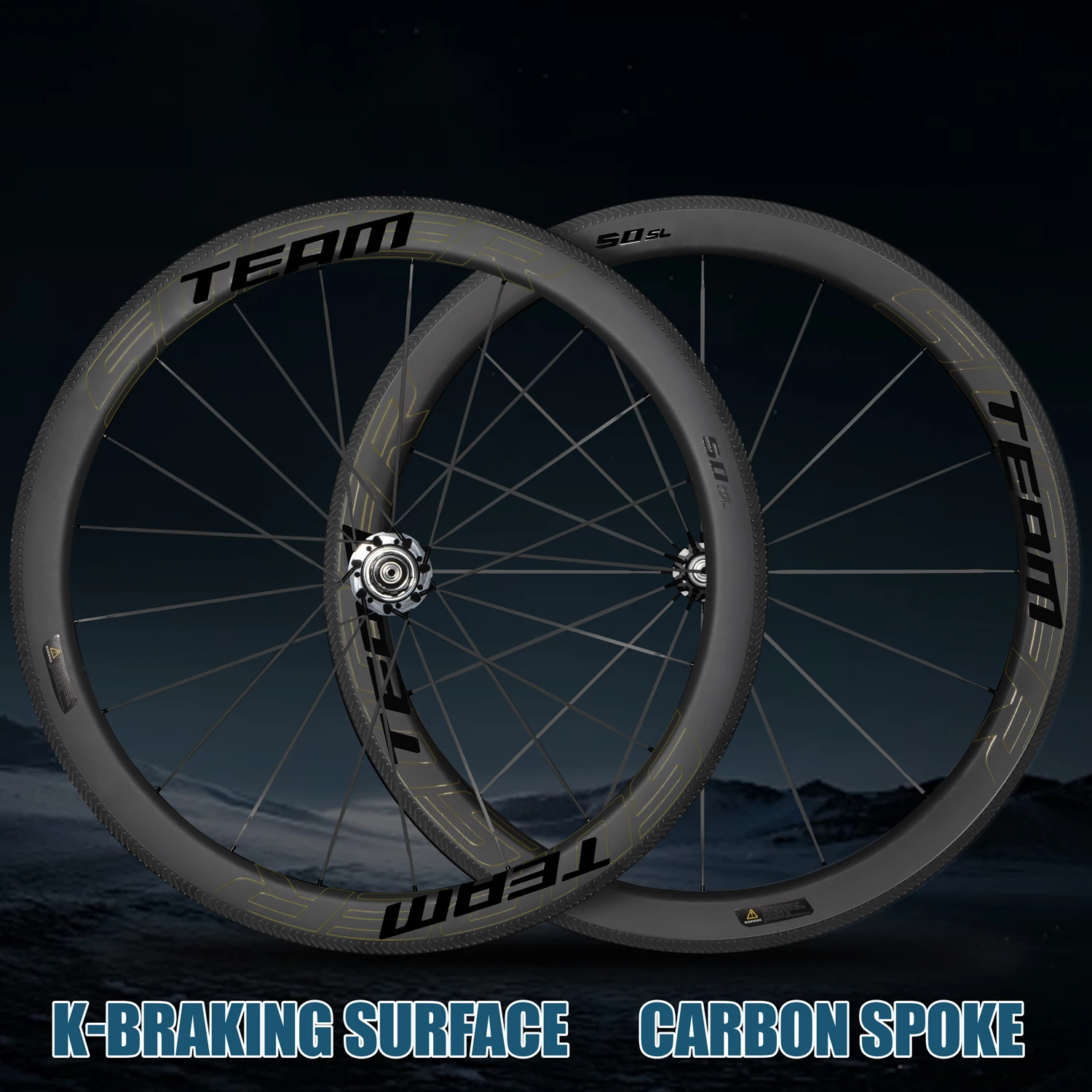 

Колесная пара SUPERTEAM 700C с карбоновыми спицами, дорожный обод, тормоз, одобренные UCI, гоночные колеса для повышенной производительности