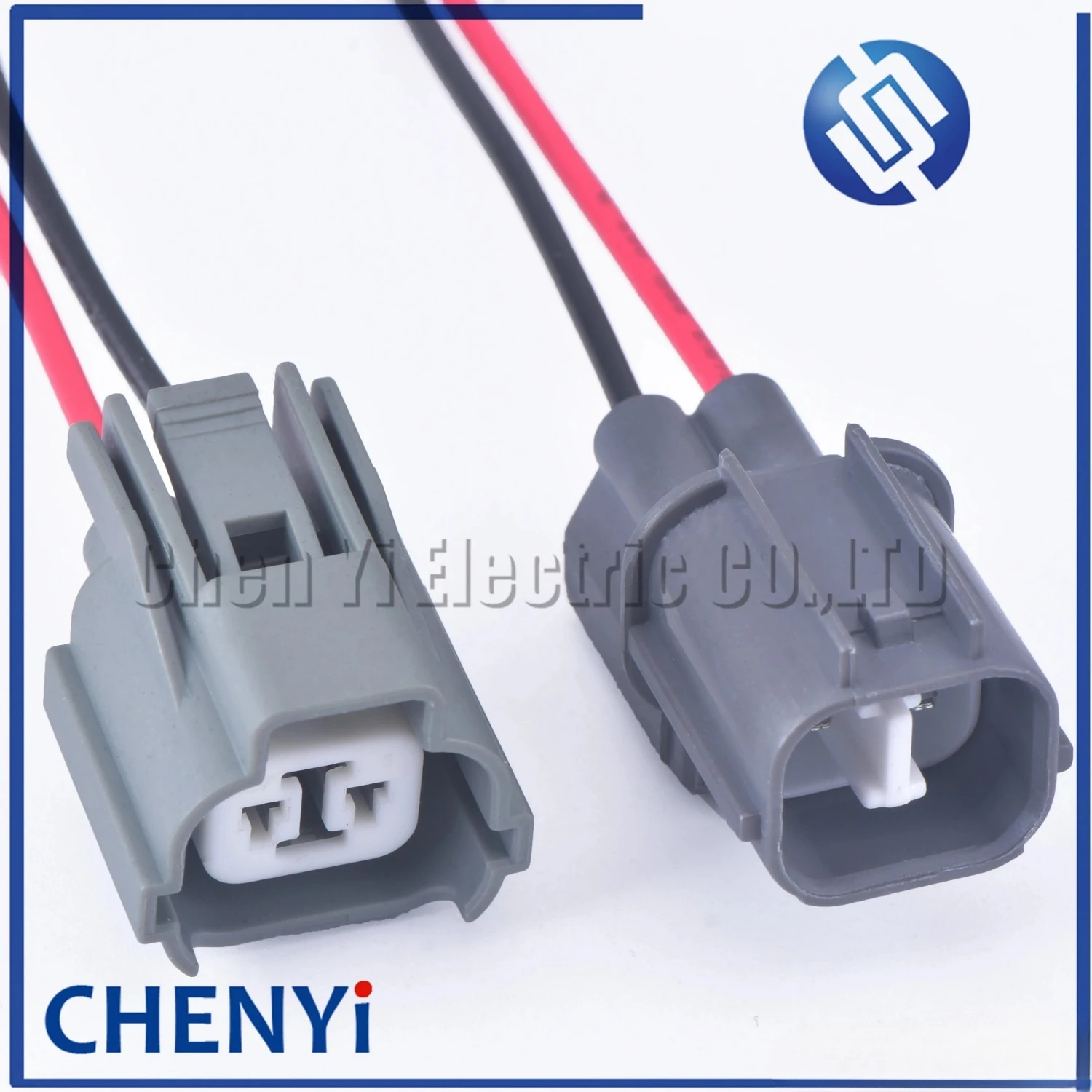 2 Pin Auto waterproof connector Car light wiring harness plug Rear door lock motor horn plug for Honda BUICK 6181-0070 6189-0129