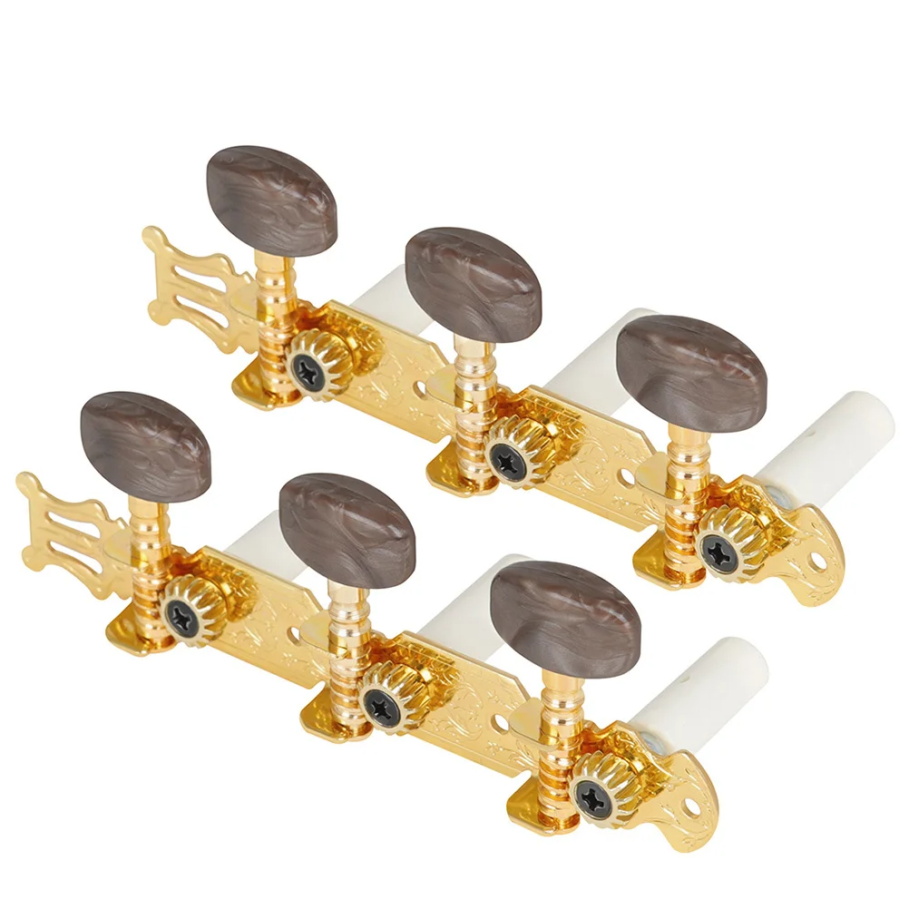 

2Pcs Classical Guitar String Tuning Pegs Durable Replacement Professional Keys Heads for Electric Acoustic Guitar Machine Tuners
