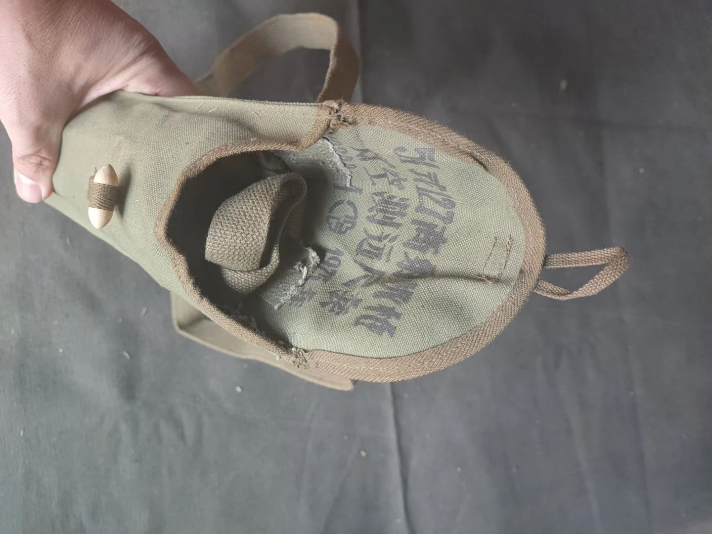 Armyshop2008.GENUINE ORIGINA COLLECT SURPLUS حرب فيتنام العسكرية الصينية نوع حقيبة قماش ملحقات حقيبة الجيش