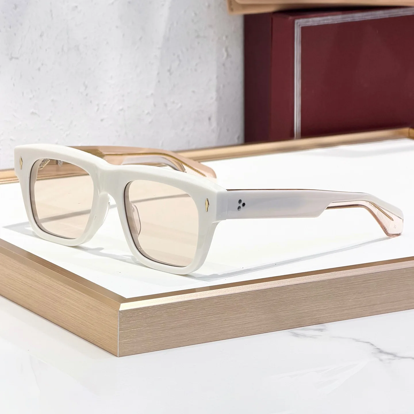 

CASH Трансграничные мужские солнцезащитные очки ручной работы в японском стиле для отдыха и вечеринки JMM, модные солнцезащитные очки для вечеринок, модные женские солнцезащитные очки