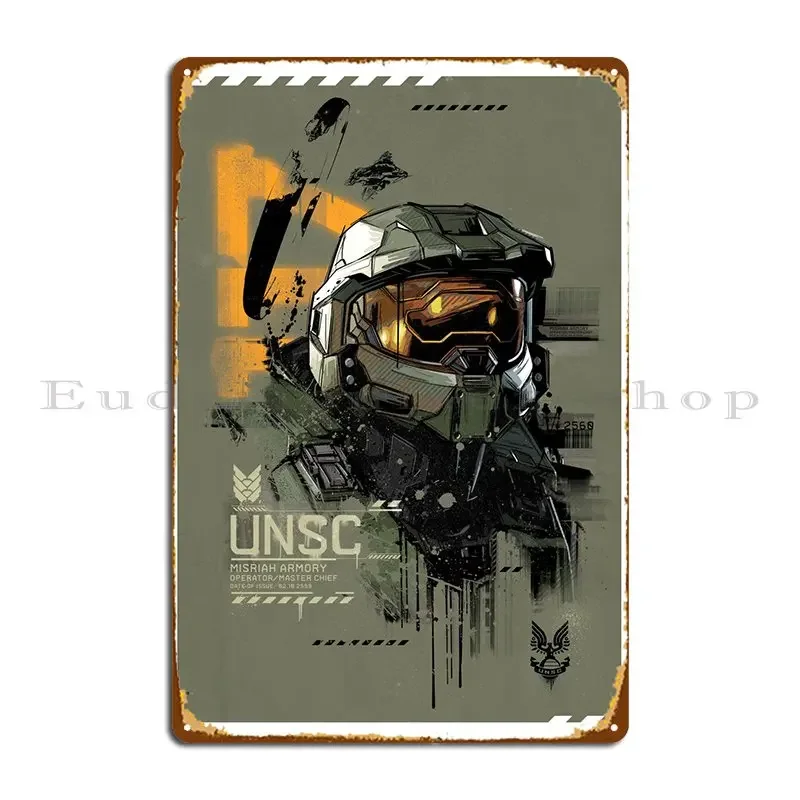 Unsc Misriah Armory Metal Sign Party Club Cave Cinema Kitchen Create Tin Sign Poster