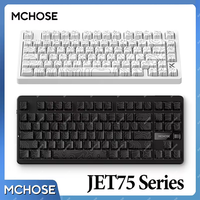 MCHOSE Jet 75 Hall Effect Magnetic Switch Gaming Keyboard Topographic Keycaps Kailh Magnetic God Switch Customized Hot Swappable