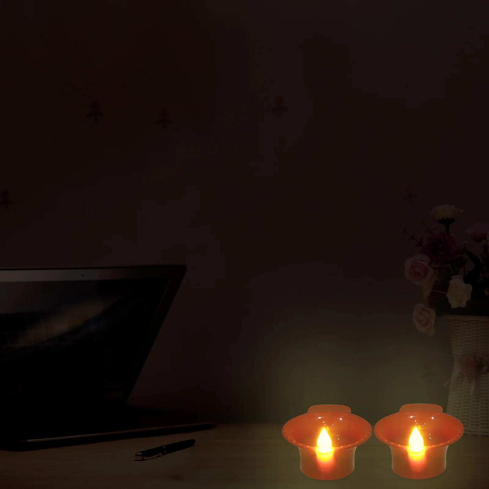 

12Pcs Waterproof LED Lights Flameless Electric Operated Candles Decorative Lamps for Home Party Wedding