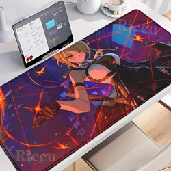 Zenless Zone Zero Evelyn Chevalier 900x400mm teclado mouse pad Computer Laptop Anime offices Keyboard deskmat XXL Large mousepad