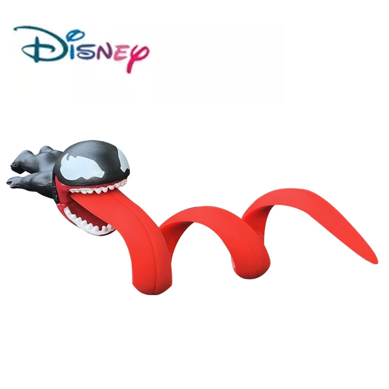 Disney Venom Anime Figure Funny Usb Cable Wire Holder Organizer Car Motorcycle Accessories Cable Car Toy Decoration Gift