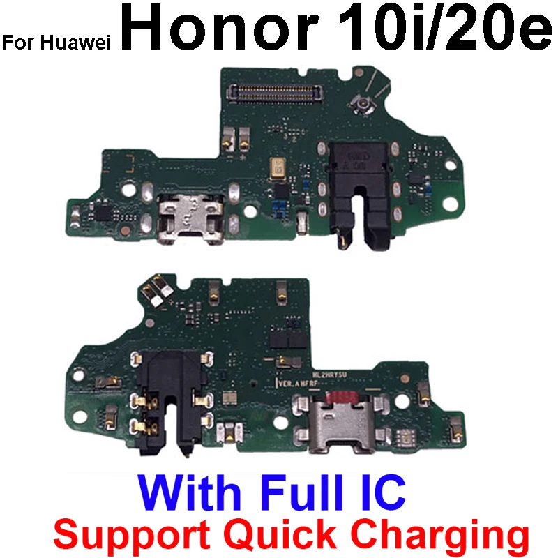 

Для Huawei Honor 8 9 10 Lite 9i 10i 20E USB-разъем, модуль зарядки, разъемная плата, запасные части для телефона