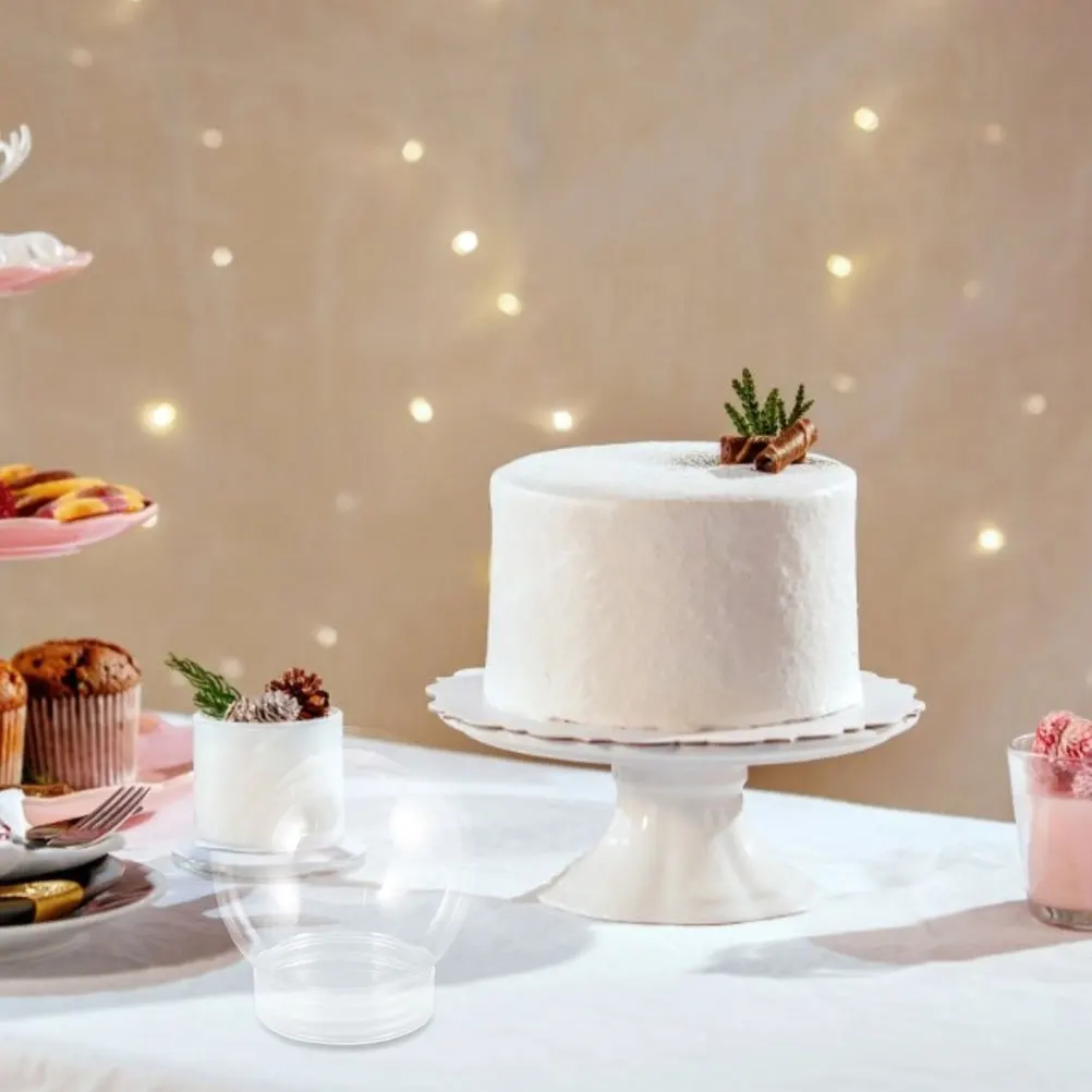 

10pcs Plastic Water Ball Candy Bottle with Lid Light Bulb Shape DIY Decoration Craft Sealed Favor Container for Wedding Party