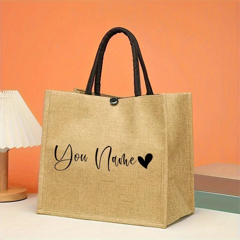 Personalizowana lniana torba n – Linen Bag Bulk recenzja i cena