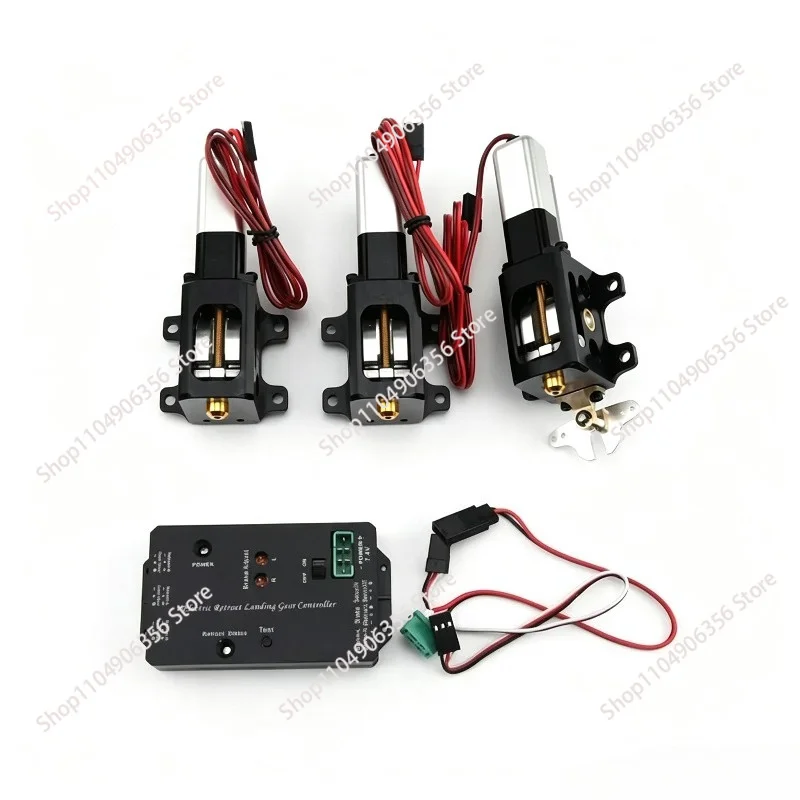 6-12KG fixed-wing turbojet aircraft electronic retractable landing gear with control version
