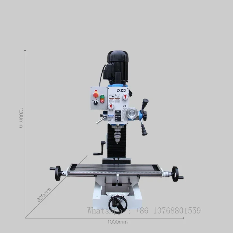 ZX32G Drilling And Milling Machine Small Industrial Grade Metal Bench Driller