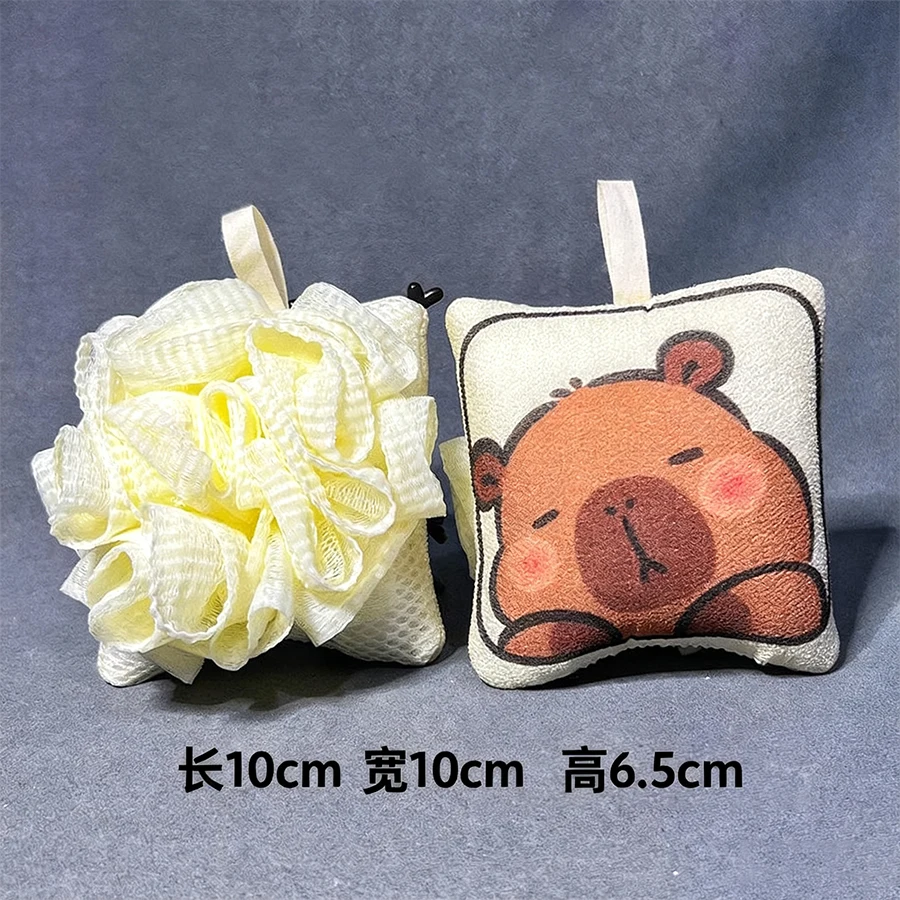 كرة حمام بالا على شكل بطاقة، مقشرة على الوجهين ورغوية الكل في واحد #6