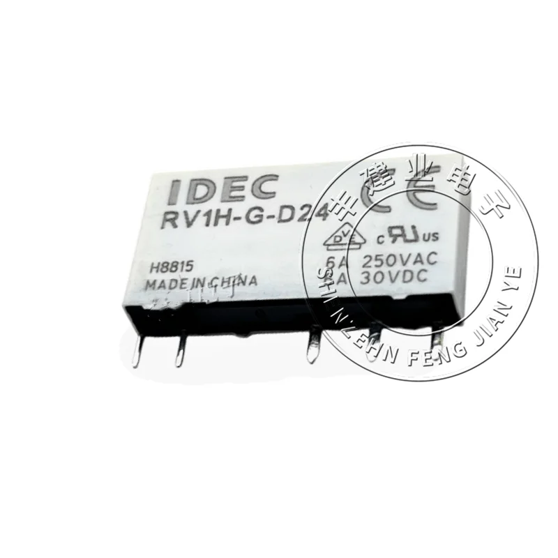 RV1H-G-D24 BRAND NEW ORIGINAL IDEC 24VDC 6A 24V 5-PIN ONE ON ONE OFF RELAY 1-5PCS