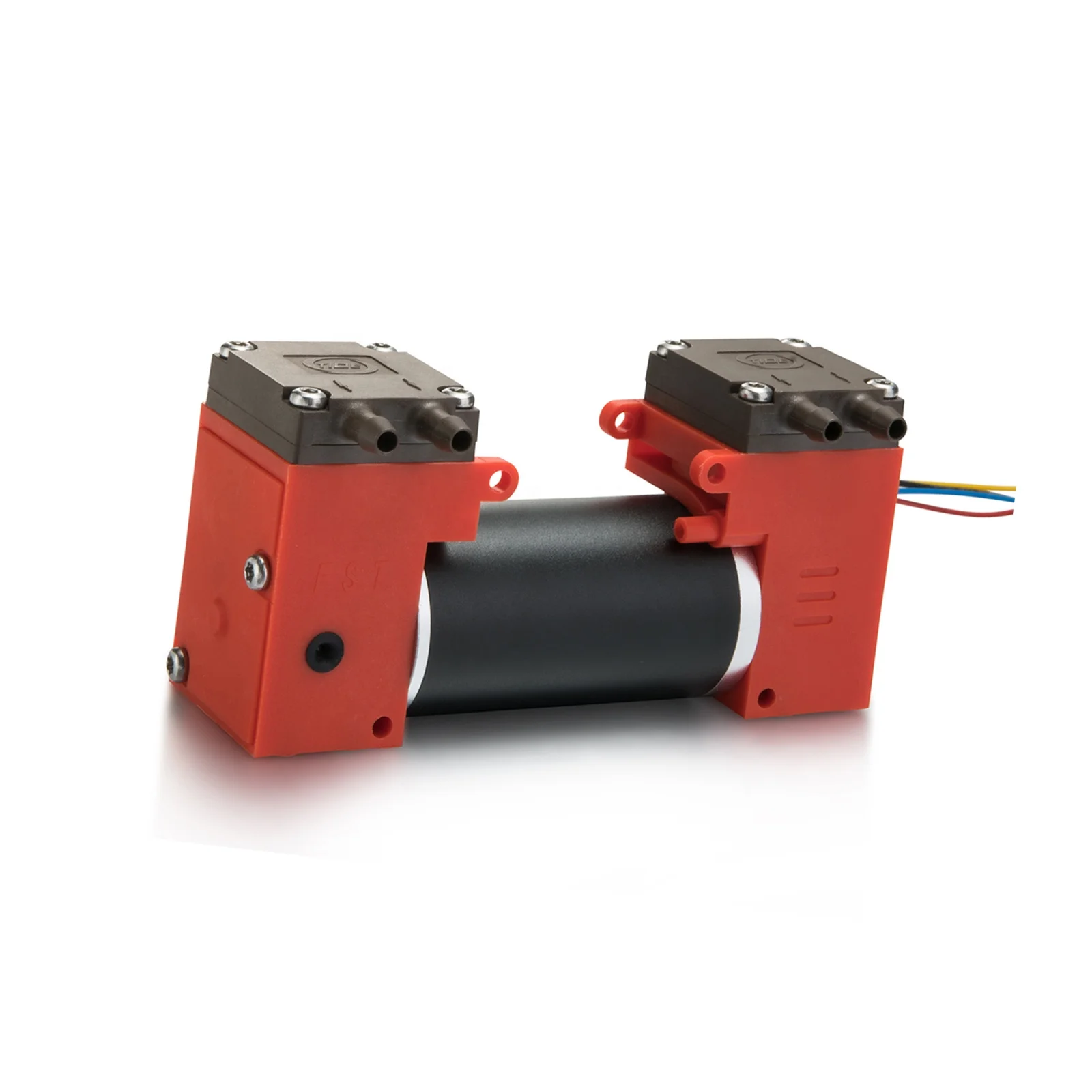 

Fluidsmart ARP4DB12SP double head air pump oil-free piston vacuum pump dc 12v compressor pump piston industry