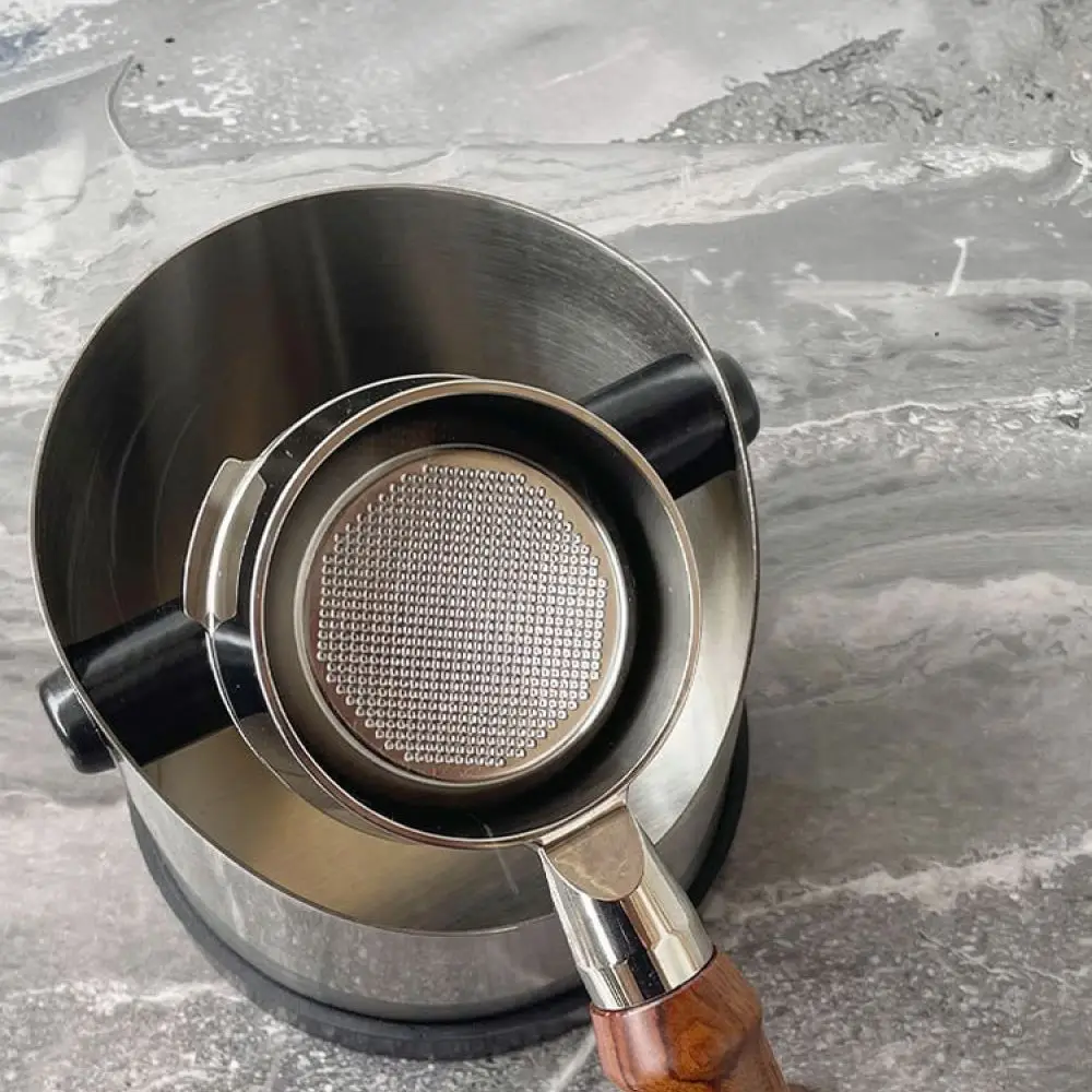 Minimalist Stainless Steel Coffee Knock Box Espresso Grounds Bucket Waste Container Professional Barista Tool Supply