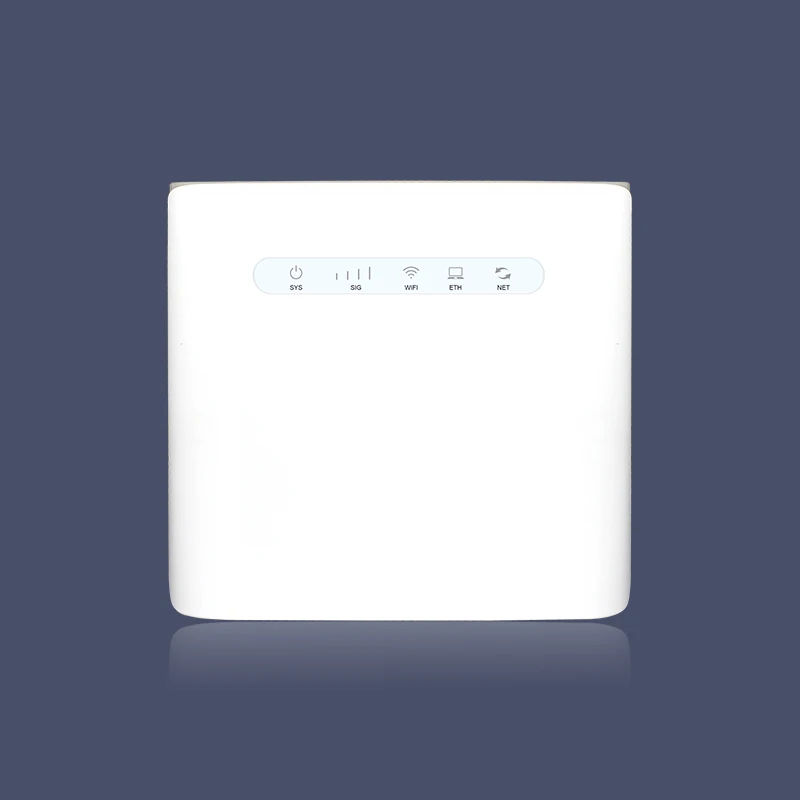 رخيصة 4G Cpe اللاسلكية Lte راوتر 300Mbps فولت Rj11 32 مستخدم مودم 3G موبايل واي فاي راوتر مع فتحة لبطاقة Sim