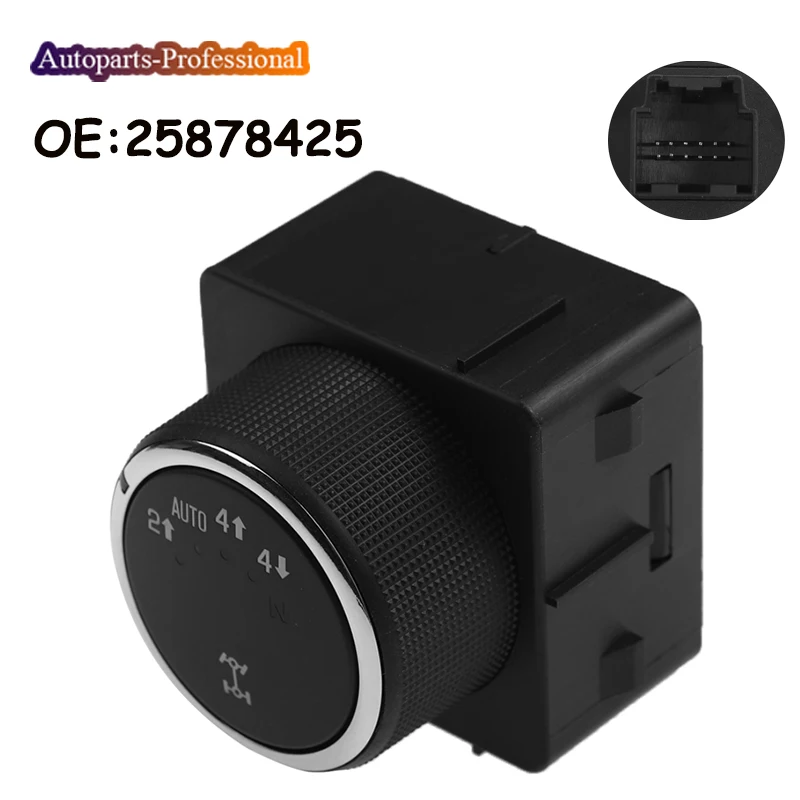 

High Quality Transfer Case Selector Switch Fit For Chevrolet Silverado GMC Yukon 25878425 1S12197 SW9277 Car Auto accessorie