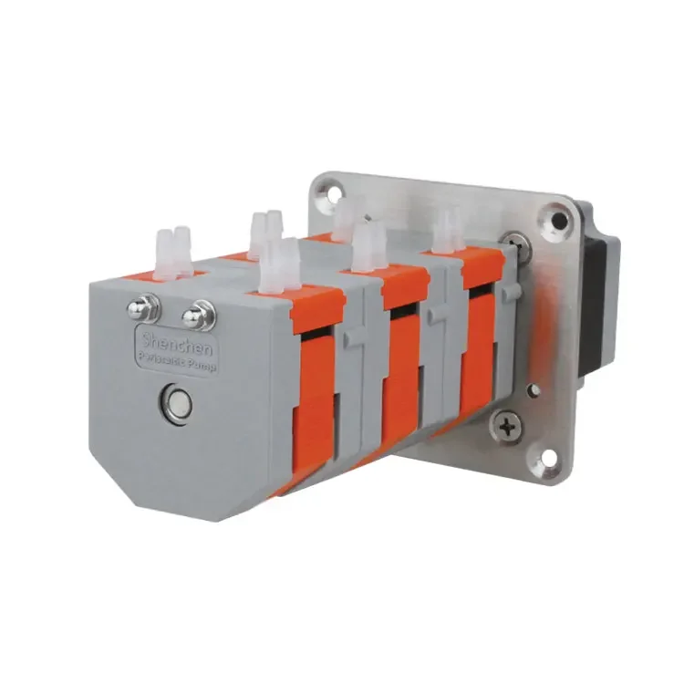 Low Flow Rate Dual Channel Small Liquid Transfer Pump Dosing Mini Peristaltic Pump