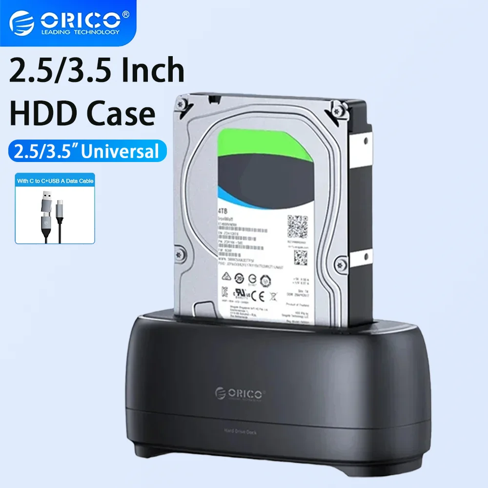 orico-hdd-ドッキングステーション-5gbps-アダプター-工具不要の取り付け-ハードドライブエンクロージャケース-25-35-ssd-ディスクケース用-hdd-ボックスドック