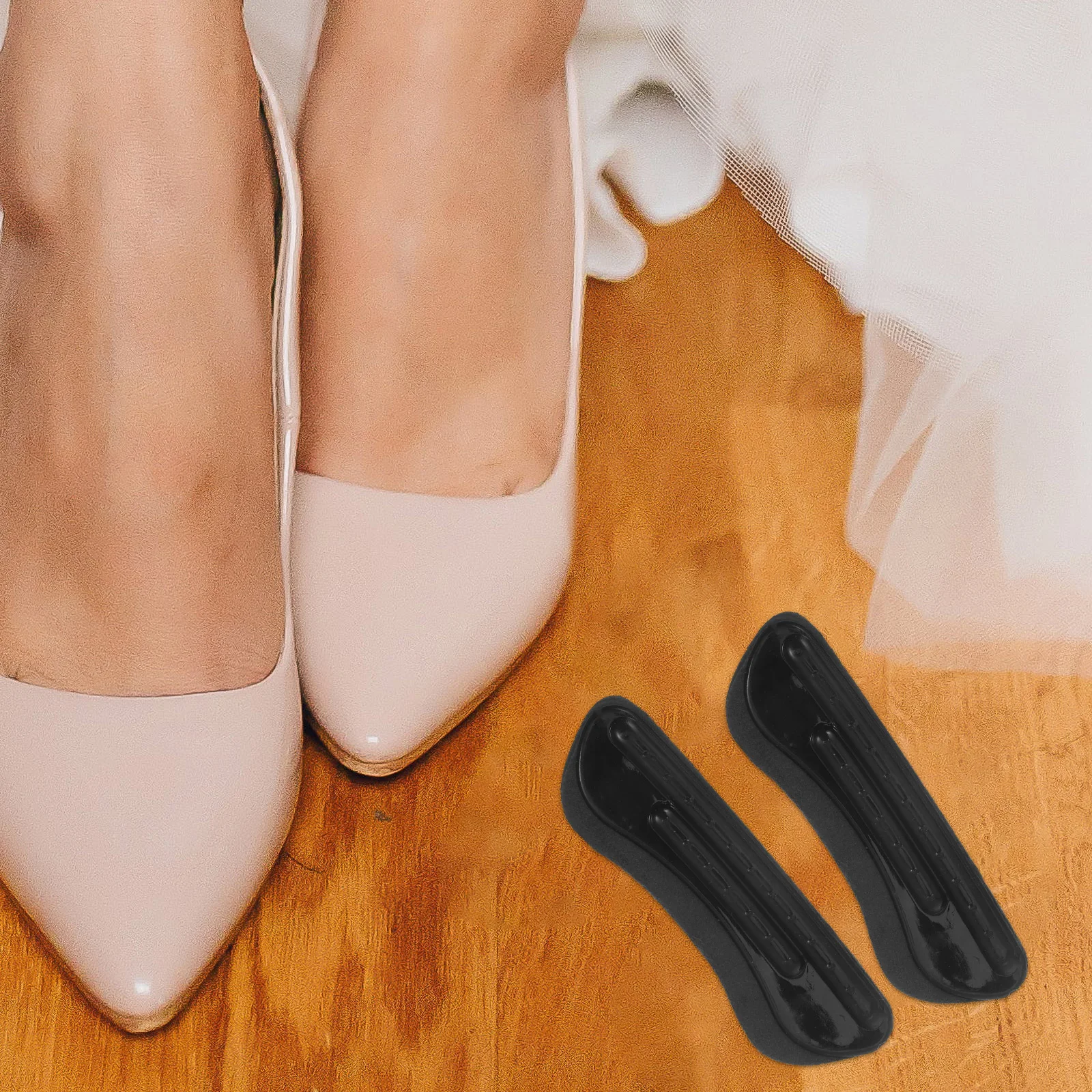 

Wear Pad Convenient Heel Pads Shoe Insoles Half Size Cushion Silica Gel Anti-wear