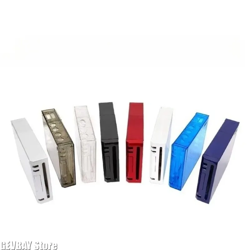 Transparent Full Replacement Housing Shell With Complete Buttons For Nintendo Wii Game Console Repair Case Cover