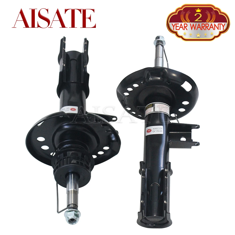 2PCS Front Rear Left Right Shock Absorber For Mercedes Benz W176 W246 W242 C117 X117 2011-2019 without ADS 1763234300 1763234400