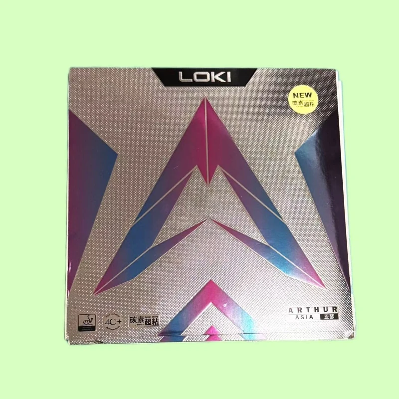 

LOKI Ping Pong Rubber Sheet Arthur Europe Diamond Version Anti-Top Super Sticky ITTF Approved Table Tennis Rubber Combo