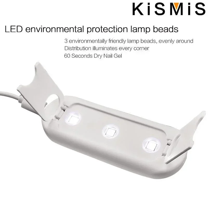 المحمولة سريعة الجافة 6 واط البسيطة الأشعة فوق البنفسجية LED مسمار مجفف مصباح للهاتف فيلم أدوات الرسم معدات صالون الأظافر