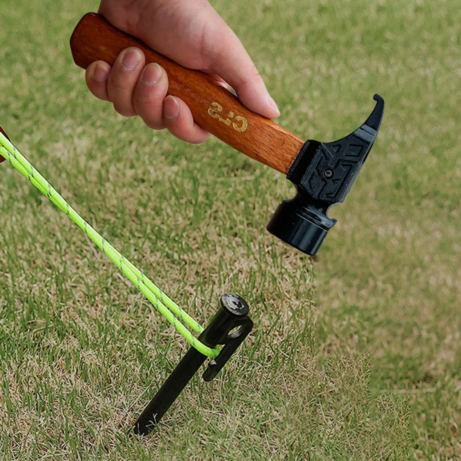 

Camping Hammer Accessories Stake Remover for Gardening Camping Tent Hiking